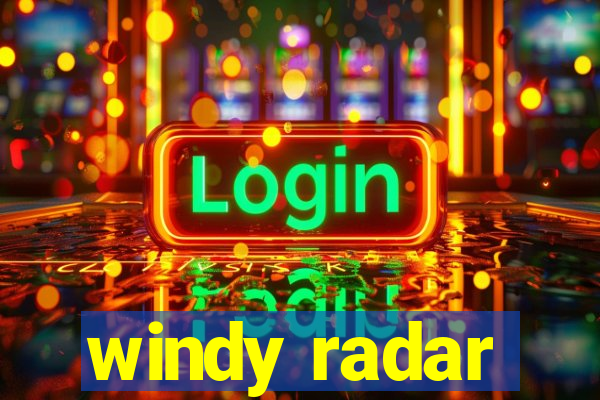 windy radar